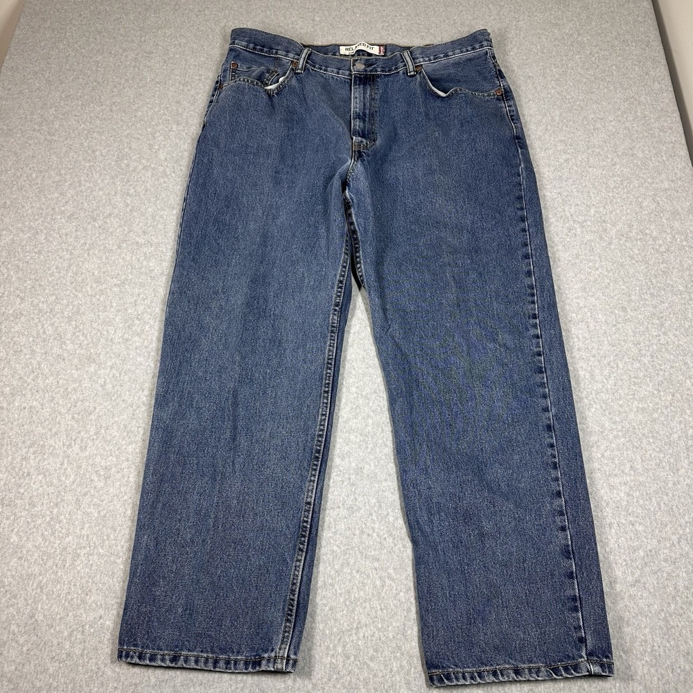 Levi's 550 Y2K Relaxed Fit Jeans Men's 40x30(38x30) Blue Medium‎ Wash Wide
